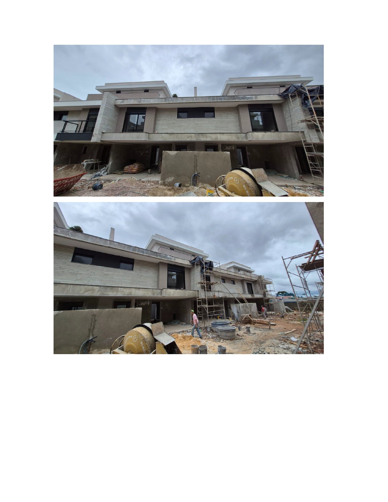 Apresentação de slides do Villagio Merano Andamento da obra do Villagio Merano